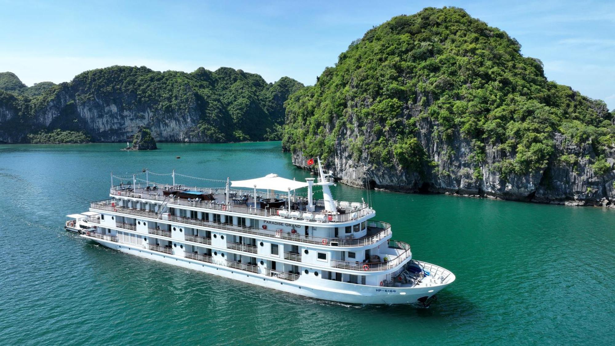 Paradise Grand Cruise - Lan Ha Bay Ha Long Exterior foto