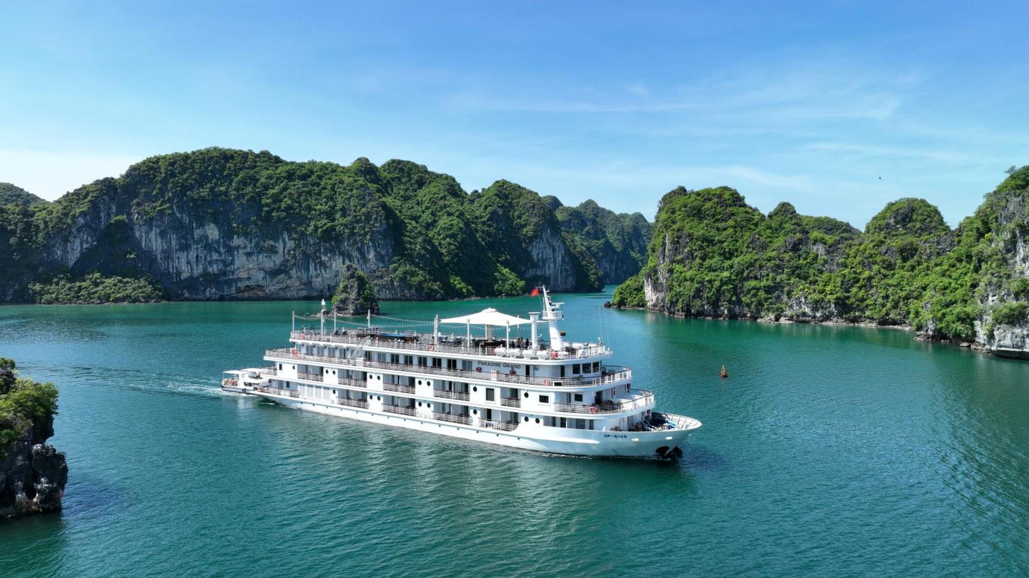 Paradise Grand Cruise - Lan Ha Bay Ha Long Exterior foto