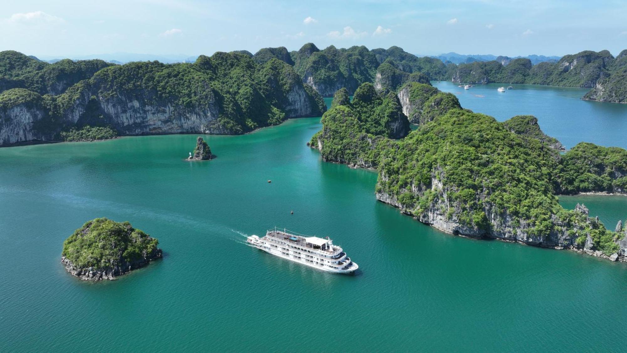 Paradise Grand Cruise - Lan Ha Bay Ha Long Exterior foto