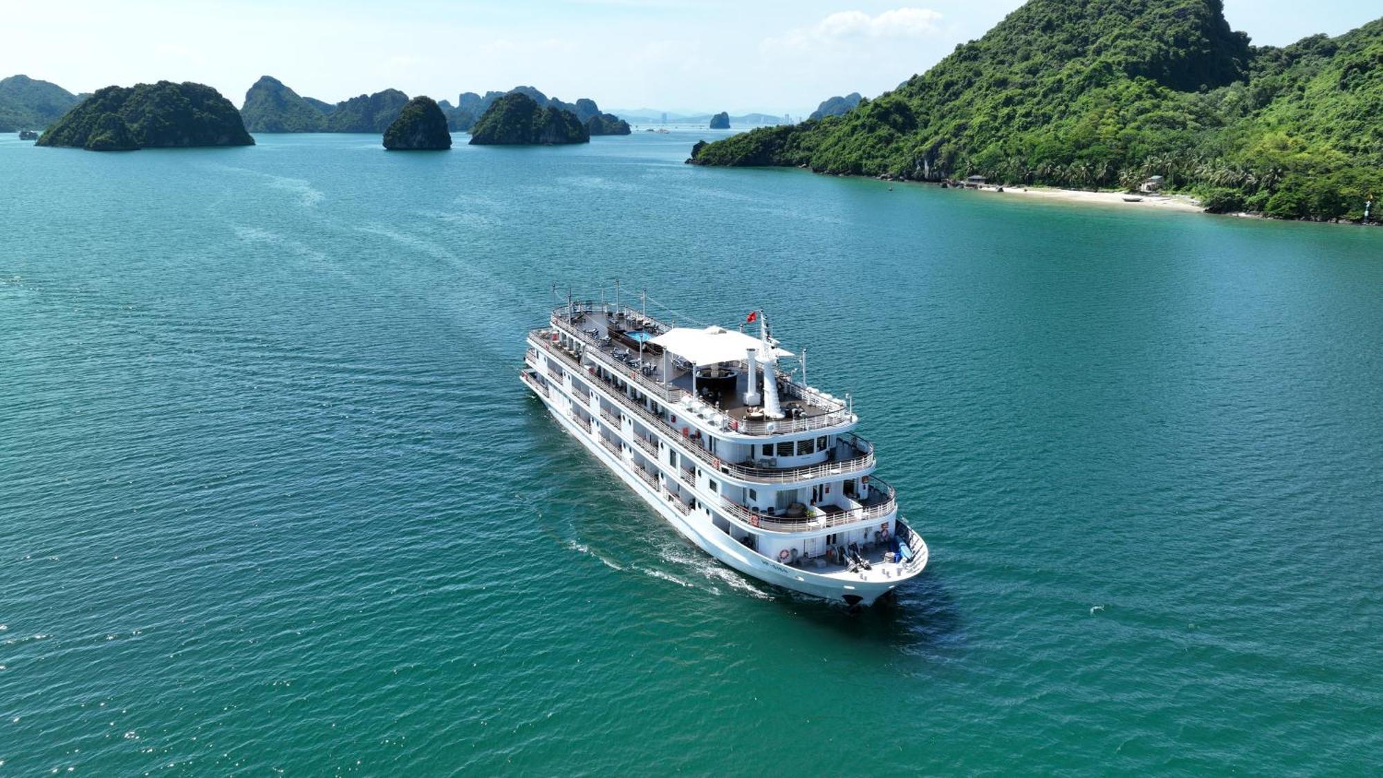 Paradise Grand Cruise - Lan Ha Bay Ha Long Exterior foto